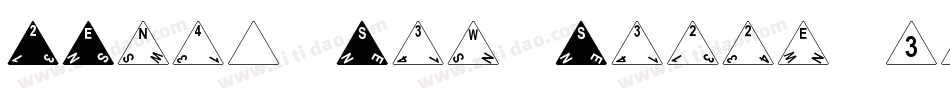 DPoly Six Sider 3字体转换
